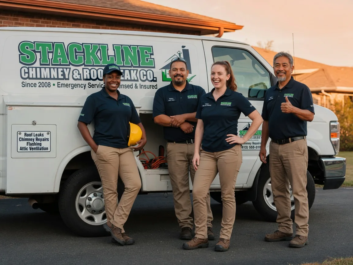Chimney flashing repair company in Windham, OH